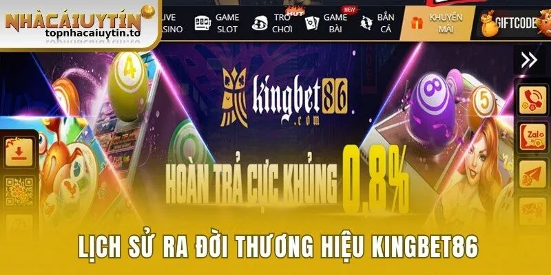 Lịch sử ra đời thương hiệu Kingbet86