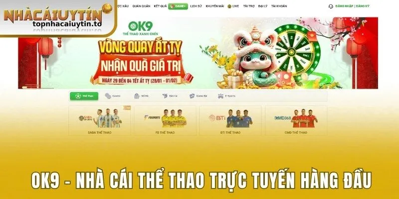 OK9 - Nhà Cái Thể Thao Trực Tuyến Hàng Đầu Việt Nam